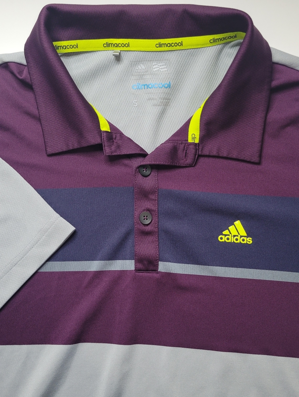 Adidas golf polo men's size small Climacool